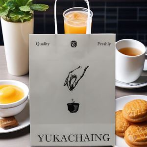 Bolsas de Papel Kraft Impresas Premium de Alta Calidad, Personalizadas con Marca, para Cafeterías y Empaque de Regalos - Product Image 3