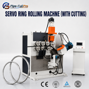 Automated CNC Servo Tube Rolling Bending Cutting <b>Machine</b> Round Square Rectangular Stainless Steel <b>Pipe</b> Ring Circle Forming - Product Image 1