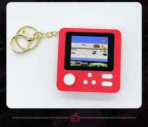 جهاز تحكم صغير محمول باليد مع سلسلة مفاتيح للأطفال, 2.0 بوصة ، 8 بت ، 268 في 1 ، هدية للأطفال - Product Image 5