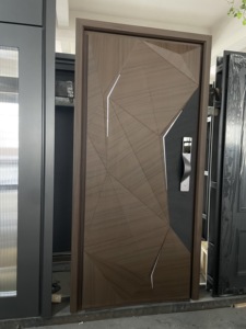 <span class=keywords><strong>Porte</strong></span> d'<span class=keywords><strong>entrée</strong></span> antivol à <span class=keywords><strong>prix</strong></span> compétitif <span class=keywords><strong>Porte</strong></span> extérieure <span class=keywords><strong>blindée</strong></span> en fonte d'aluminium - Product Image 3