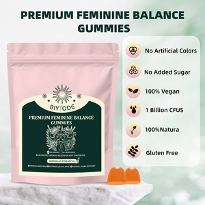Gomitas Probióticas para el Equilibrio Femenino, Apoyan la Salud Vaginal y el Equilibrio del pH - Suplemento de Bienestar Femenino de Marca Privada - Product Image 6