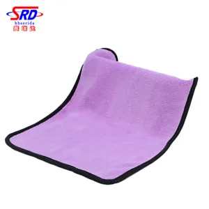 500 gsm 30x60 cm Ultra Fine Microfiber Towel Car High Water Absorption Cloth Textiles And Fabrics Car Towel