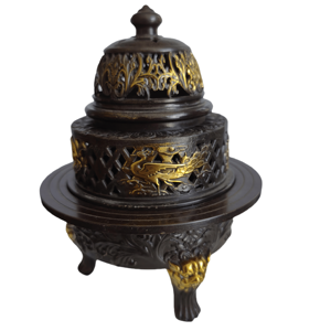 Индивидуальные медные изделия ручной работы Медные курильницы специально для украшения в китайском стиле - Product Image 3