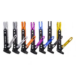 Support latéral de moto usiné CNC sur mesure, anodisé, pour moto tout-terrain et trottinette électrique, usinage par électroérosion à fil - Product Image 5