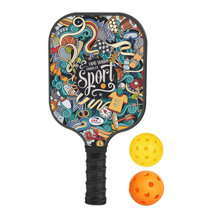 <span class=keywords><strong>Raquette</strong></span> <span class=keywords><strong>de</strong></span> Pickleball en Fibre <span class=keywords><strong>de</strong></span> Carbone, Ensemble Complet, Palettes <span class=keywords><strong>de</strong></span> Pickleball avec Revêtement en Fibre <span class=keywords><strong>de</strong></span> Verre, Résistantes à l'Abrasion, Absorption des Chocs, Durables - Product Image 6