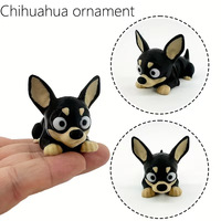 Éxito de Ventas Transfronterizo, Figura de Perro de Animal Crossing Impresa en 3D por FUSEJOY, Tema de Maternidad, Decoración Creativa para el Hogar y la Oficina, Regalo