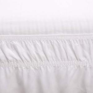 Extra Deep Frilled Fitted <strong>Valance</strong> <strong>Sheet</strong> Small <strong>Double</strong>/4 FT Bed Skirt Fitted <strong>Valance</strong> <strong>Sheets</strong>, Microfibre Soft Brushed, Easy Care - Product Image 3