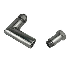 Adaptador de Conector de Extensión de 90 Grados M18x1.5, Accionamiento de 1/2 Pulgada, Acero Inoxidable, Herramienta de Reparación Automotriz - Product Image 2