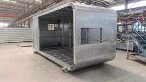 CDPH Personnalisable 20ft & 40ft Portable Office Tiny House Steel Glamping Party <span class=keywords><strong>Tente</strong></span> Cabines avec 2 Room Mobile Kit for Living - Product Image 4