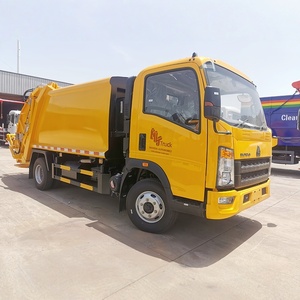 Camion Compacteur Hydraulique HOWO 4X2 de 5 Tonnes à Prix d'Usine pour la Vente - Product Image 6