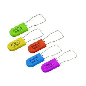 Sellos de candado SK1002 PL para puertas de camiones Sello de candado de plástico Sello de candado de China de un solo uso - Product Image 2