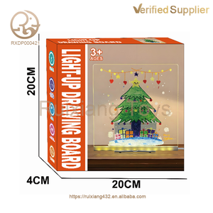 Lavagna LED all'Ingrosso, Lavagna Acrilica Cancellabile a Secco con Luce, Lavagna LED per Disegno per Bambini, Miglior Regalo di Compleanno e Natale per Bambini - Product Image 5