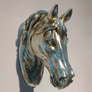 africano animale testa resina scultura gazzella testa per la decorazione della parete - Product Image 3