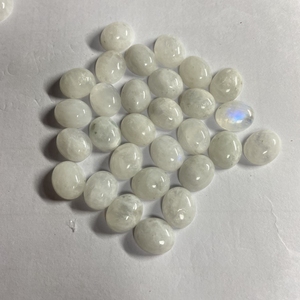 Natural <strong>Stones</strong> Oval Flat Bottom Cabochon 10*12mm Green <strong>Jade</strong> Moonstone <strong>Pink</strong> Rose Quartz - Product Image 2