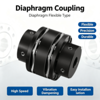 Accouplement à diaphragme JM en acier inoxydable, résistant à la corrosion pour conditions de service difficiles, non standard, garantie 1 an