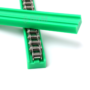 맞춤형 내마모성 UHMWPE HDPE 플라스틱 선형 레일 슬라이딩 컨베이어 체인 가이드 스트립 - Product Image 2