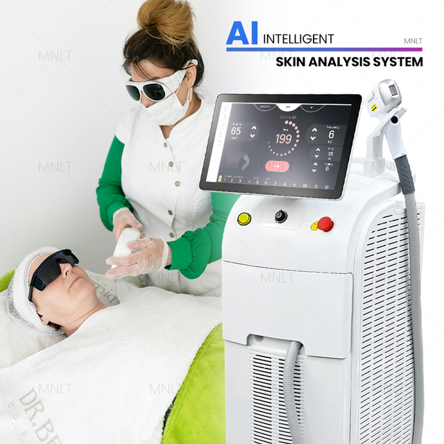 Factory-Priced 2024 Customised 800w-2400w Diode Laser Hair Removal Machine for Body Feet Face IT JP Direct Overseas Department