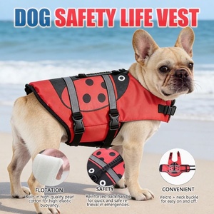 Giubbotto di salvataggio di lusso per cani, bestseller transfrontaliero, in tessuto Oxford, per cani di taglia media e grande, leggero, regolabile, ad alta galleggiabilità - Product Image 5