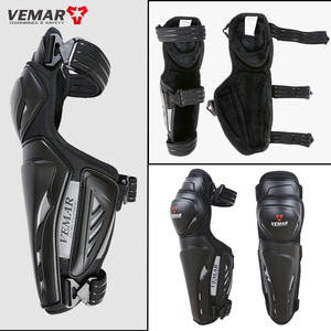 VEMAR 2Pcs <span class=keywords><strong>Moto</strong></span> Équitation Genouillères Confort Respirant Motocross Genouillères PP Shell Protection <span class=keywords><strong>Moto</strong></span> Cyclisme Gear - Product Image 3