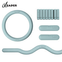Ensemble de poids portables en silicone pour bras, chevilles et poignets, avec logo personnalisé, pour la maison, l'esthétique, le Pilates, l'entraînement de force et la gym