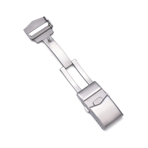 Cierre de Reloj Sólido de Acero Inoxidable Jaetium de 18mm, 20mm, 22mm, con Broche en V de Doble Bloqueo para Buceo - Product Image 2