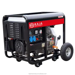 זול נייד מיוחד עיצוב גנרטורים 50Hz 5.0KW 5.0KVA 5000W 418CC אמיתי דיזל מנוע סט