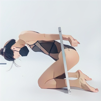 Drop Shipping SM : Équipement sexuel de contrainte fixe, incluant verrou de hanche, menottes de bondage, menottes en bois et manchette de fessier réglable