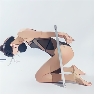 Dụng cụ trói buộc SM, khóa hông, còng tay bằng gỗ, dây trói điều chỉnh, dụng cụ tình dục. - Product Image 2