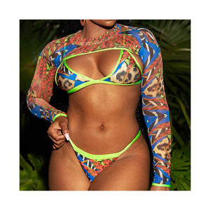 Maillot de bain sexy de luxe DS Micro Bikini <span class=keywords><strong>mature</strong></span> XXXXXXL string grande taille ensemble bikini 3 pièces pour femmes imposantes - Product Image 1