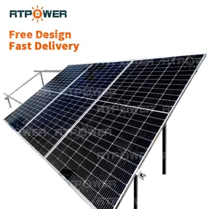 Sistema di montaggio del tetto del pannello solare staffe di montaggio solare supporto per canale c per montaggio a terra del pannello solare