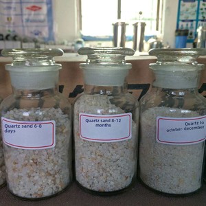 Sable <span class=keywords><strong>de</strong></span> quartz blanc <span class=keywords><strong>de</strong></span> qualité alimentaire, granulé, pour la <span class=keywords><strong>purification</strong></span> <span class=keywords><strong>de</strong></span> l'eau et la filtration des piscines/salles <span class=keywords><strong>de</strong></span> bain, 25 kg, garantie 5 ans et plus - Product Image 2