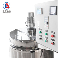 Cuve de mélange à double enveloppe en acier inoxydable sanitaire de 1000 L, chauffée à la vapeur, avec agitateur CIP pour le mélange de savon liquide, détergent et produits chimiques