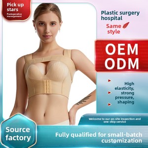 Sujetador de soporte pectoral postquirúrgico con relleno para prótesis, para recuperación y modelado, con efecto push-up y recolección lateral - Product Image 5
