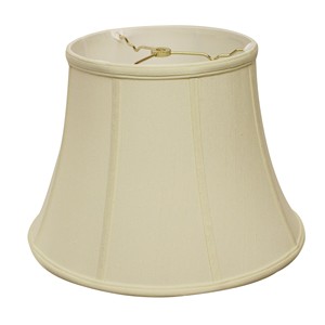 HMS 18 \ "campanello in avorio modificato Monay Shantung paralume di lusso asiatico costiero paralume interno in tessuto in Rattan cono di metallo per la casa - Product Image 3