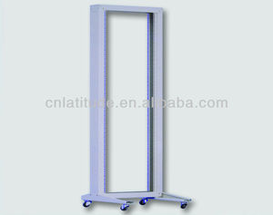 Rack de serveur ouvert robuste 42U, 19 pouces, 4 poteaux, avec roulettes, en acier SPCC, capacité de charge de 200 kg, en stock - Product Image 4