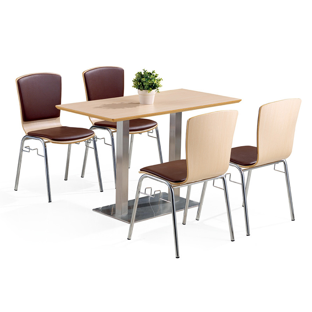 Коммерческая мебель для общественного пользования, квадратный обеденный стол для ресторана