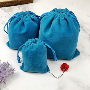 Gold Edge Satin Jewelry Bag Recyclable Drawstring Flap Pocket for Watches Glasses <b>Wig</b> Storage Great Gift for Necklaces - Product Image 2