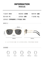 Lunettes de soleil de style aviateur en métal, logo personnalisé, unisexe, légères, double pont, plusieurs couleurs de verres, UV400