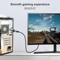 Adaptateur Mini DP plaqué or, compatible DP 1.4 8K 60Hz/4K 144Hz, conversion bidirectionnelle Plug-and-Play pour ordinateurs portables – Meilleures ventes
