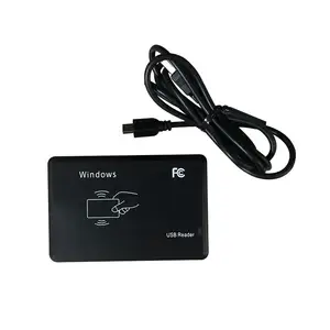 High quality USB 125khz/13.56mhz chip smart card rfid reader and writer