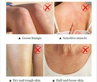 Crème hydratante biologique à étiquette privée pour peaux noires, lotion éclaircissante et blanchissante pour le corps à la nicotinamide