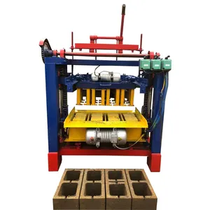 Otomatik birbirine hidrolik tuğla üretim hattı beton uçucu kül içi boş katı blok yapma makinesi satılık