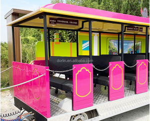 Tren Turístico Familiar de 72 Plazas para Parques de Atracciones, Tren Turístico Eléctrico - Product Image 4