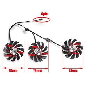 Nuevo ventilador de refrigeración de 78MM de repuesto para <span class=keywords><strong>Gigabyte</strong></span> GeForce <span class=keywords><strong>RTX</strong></span> <span class=keywords><strong>3060</strong></span> 3070 Gaming <span class=keywords><strong>RTX</strong></span> 3060Ti 3070Ti <span class=keywords><strong>Ti</strong></span> <span class=keywords><strong>Eagle</strong></span> Graphics Video Card Cooler - Product Image 4