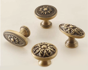 Hot Sale Furniture Wardrobe Dresser Closet Cupboard Drawer Kitchen Cabinet Handles Antique Brass <strong>Door</strong> <strong>Knobs</strong> and Pulls - Product Image 3