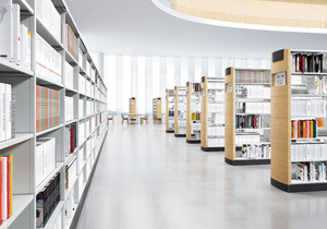 Estación de Trabajo Modular para <span class=keywords><strong>Biblioteca</strong></span> con Enchufe y Luz de Lectura Integrados para Muebles de Sala de Lectura Universitaria - Product Image 4
