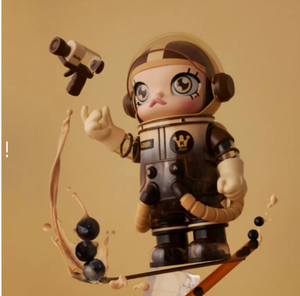 Offizielle echte Bubble Mart Molly Puppe Pearl Milk <span class=keywords><strong>Tea</strong></span> Trendy PVC Figur - Product Image 5