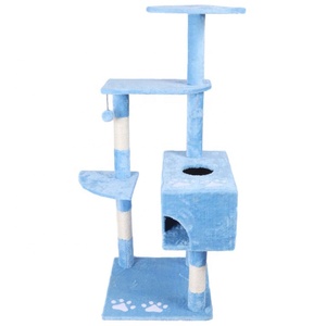 Venta al por mayor tamaño pequeño gato escalador apartamento Torre gato árbol - Product Image 3