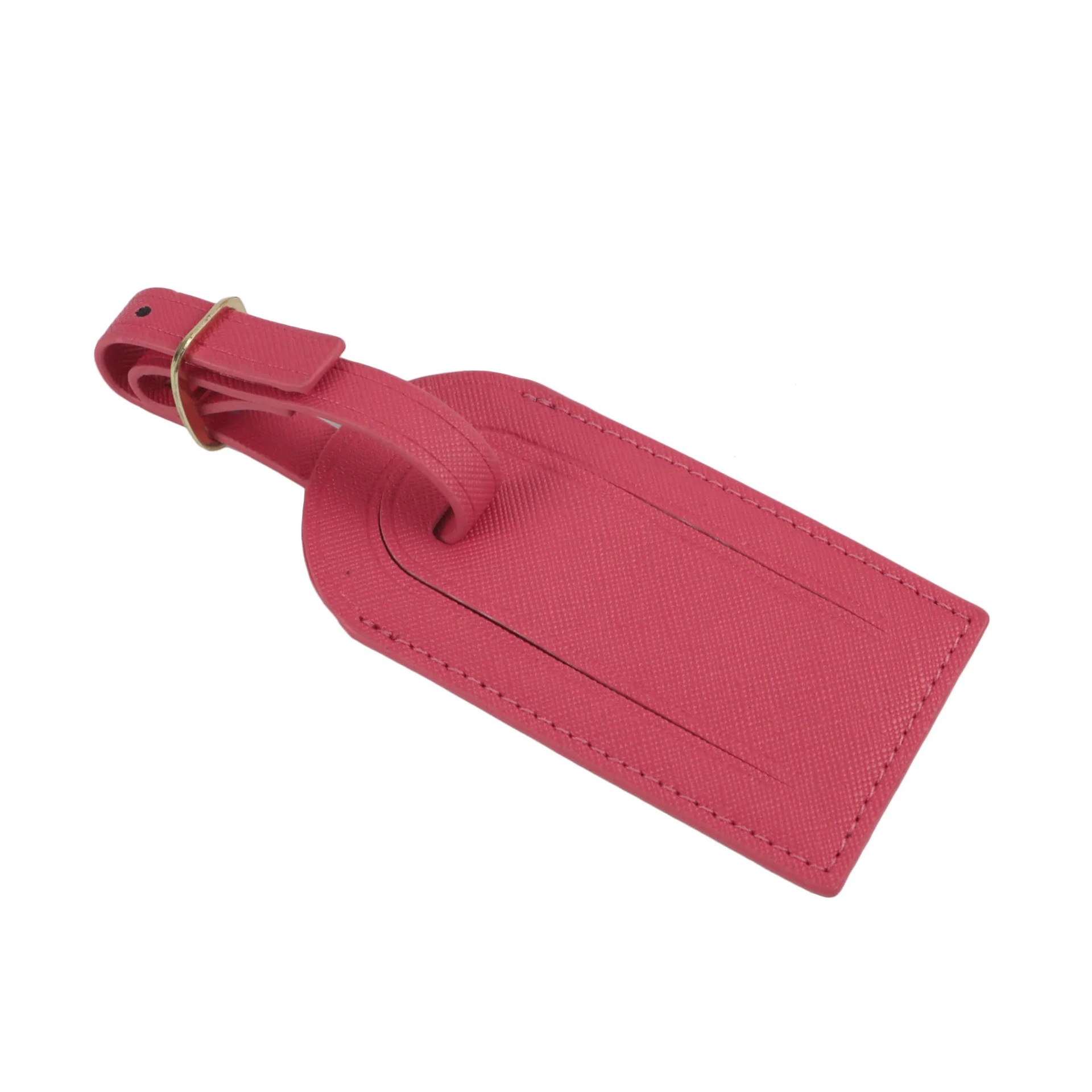 Étiquette de bagage rouge