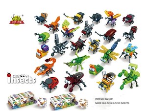 Seaworld dan serangga blok bangunan cocok dengan blok bangunan dirakit mainan anak-anak - Product Image 6